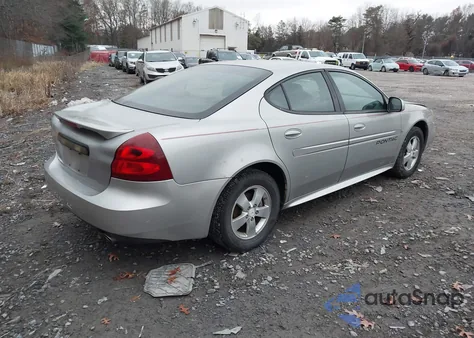 2008 Pontiac Grand Prix из США, поврежденный, VIN 2G2WP552281161161